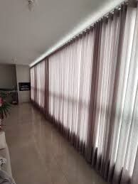 Cortina de tecido leve para sala